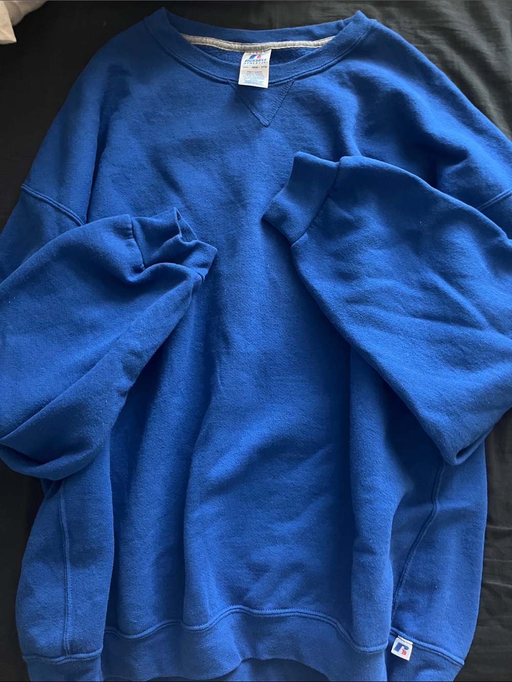 Russell Athletic Bold Blue Men's Crewneck Sweatshirt